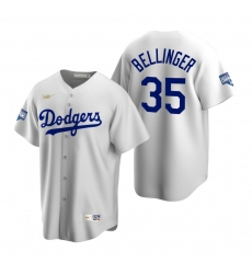 Men Brooklyn Los Angeles Dodgers 35 Cody Bellinger White 2020 World Series Champions Cooperstown Collection Jersey Men Brooklyn Los Angeles Dodgers 35 Cody Bellinger White 2020 World Series Champions Cooperstown Collection Jersey