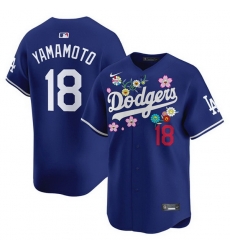 Men Los Angeles Dodgers 18 Yoshinobu Yamamoto Royal Takashi Murakami 2025 Vapor Limited Stitched Baseball Jersey Men Los Angeles Dodgers 18 Yoshinobu Yamamoto Royal Takashi Murakami 2025 Vapor Limited Stitched Baseball Jersey