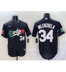 Men Los Angeles Dodgers 34 Fernando Valenzuela Black Mexico Flag Cool Base Stitched Baseball Jersey Men Los Angeles Dodgers 34 Fernando Valenzuela Black Mexico Flag Cool Base Stitched Baseball Jersey