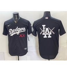 Men Los Angeles Dodgers Black Vapor Premier Limited Stitched Baseball Jersey
