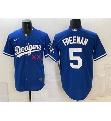 Men Los Angeles Dodgers x KAWS 5 Freddie Freeman Royal Vapor Premier Limited Stitched Baseball Jersey Men Los Angeles Dodgers x KAWS 5 Freddie Freeman Royal Vapor Premier Limited Stitched Baseball Jersey