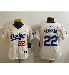 Youth Los Angeles Dodgers 22 Clayton Kershaw Cream 2025 Tokyo Series Limited Stitched Baseball Jersey Youth Los Angeles Dodgers 22 Clayton Kershaw Cream 2025 Tokyo Series Limited Stitched Baseball Jersey