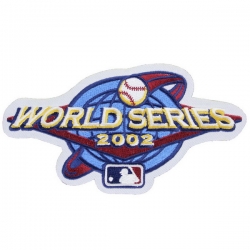 2002 MLB World Series Logo Jersey Biaog