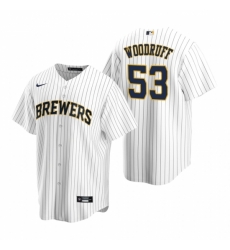 Mens Nike Milwaukee Brewers 53 Brandon Woodruff White Alternate Stitched Baseball Jersey Mens Nike Milwaukee Brewers 53 Brandon Woodruff White Alternate Stitched Baseball Jersey