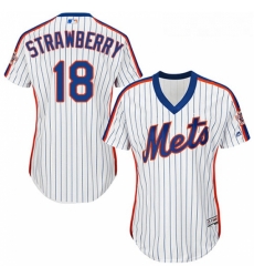 Womens Majestic New York Mets 18 Darryl Strawberry Replica White Alternate Cool Base MLB Jersey Womens Majestic New York Mets 18 Darryl Strawberry Replica White Alternate Cool Base MLB Jersey