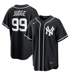 Men New York Yankees 99 Aaron Judge 2026 Fashion Replica Black Out Stitched Baseball Jersey Men New York Yankees 99 Aaron Judge 2026 Fashion Replica Black Out Stitched Baseball Jersey