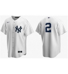 Toddler New York Yankees 2 Derek Jeter White no name Cool Base Stitched Baseball Jersey