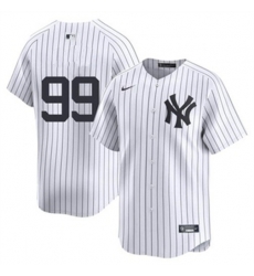 Youth Nike New York Yankees 99 Aaron Judge White Cool Base Home Stitched Baseball Jersey No Name