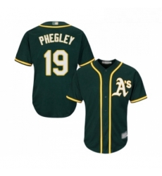 Youth Oakland Athletics 19 Josh Phegley Replica Green Alternate 1 Cool Base Baseball Jersey Youth Oakland Athletics 19 Josh Phegley Replica Green Alternate 1 Cool Base Baseball Jersey
