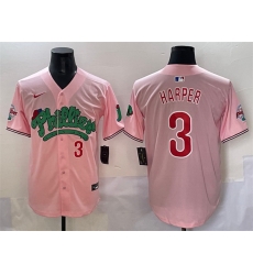 Men Philadelphia Phillies 3 Bryce Harper Pink Phanatic Limited Stitched Jersey fanswish net Men Philadelphia Phillies 3 Bryce Harper Pink Phanatic Limited Stitched Jersey fanswish net