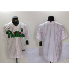 Men Philadelphia Phillies  White Stitched Jersey 2