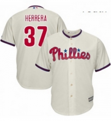Youth Majestic Philadelphia Phillies 37 Odubel Herrera Replica Cream Alternate Cool Base MLB Jersey Youth Majestic Philadelphia Phillies 37 Odubel Herrera Replica Cream Alternate Cool Base MLB Jersey