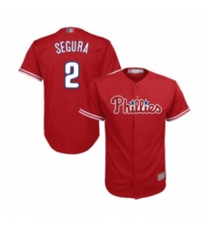 Youth Philadelphia Phillies 2 Jean Segura Replica Red Alternate Cool Base Baseball Jersey Youth Philadelphia Phillies 2 Jean Segura Replica Red Alternate Cool Base Baseball Jersey