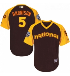 Youth Majestic Pittsburgh Pirates 5 Josh Harrison Authentic Brown 2016 All Star National League BP Cool Base MLB Jersey Youth Majestic Pittsburgh Pirates 5 Josh Harrison Authentic Brown 2016 All Star National League BP Cool Base MLB Jersey