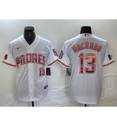 men san diego padres 13 manny machado mexico white cool base stitched baseball jersey_ u526F u672C men san diego padres 13 manny machado mexico white cool base stitched baseball jersey_ u526F u672C