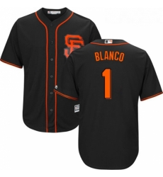 Youth Majestic San Francisco Giants 1 Gregor Blanco Authentic Black Alternate Cool Base MLB Jersey Youth Majestic San Francisco Giants 1 Gregor Blanco Authentic Black Alternate Cool Base MLB Jersey