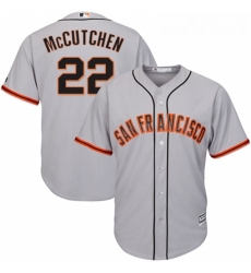 Youth Majestic San Francisco Giants 22 Andrew McCutchen Authentic Grey Road Cool Base MLB Jersey Youth Majestic San Francisco Giants 22 Andrew McCutchen Authentic Grey Road Cool Base MLB Jersey
