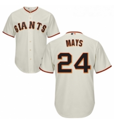 Youth Majestic San Francisco Giants 24 Willie Mays Replica Cream Home Cool Base MLB Jersey Youth Majestic San Francisco Giants 24 Willie Mays Replica Cream Home Cool Base MLB Jersey
