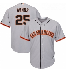 Youth Majestic San Francisco Giants 25 Barry Bonds Authentic Grey Road Cool Base MLB Jersey Youth Majestic San Francisco Giants 25 Barry Bonds Authentic Grey Road Cool Base MLB Jersey