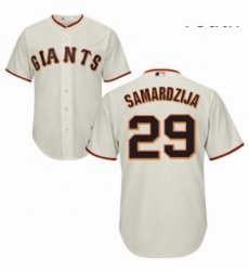 Youth Majestic San Francisco Giants 29 Jeff Samardzija Authentic Cream Home Cool Base MLB Jersey Youth Majestic San Francisco Giants 29 Jeff Samardzija Authentic Cream Home Cool Base MLB Jersey