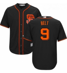 Youth Majestic San Francisco Giants 9 Brandon Belt Authentic Black Alternate Cool Base MLB Jersey Youth Majestic San Francisco Giants 9 Brandon Belt Authentic Black Alternate Cool Base MLB Jersey