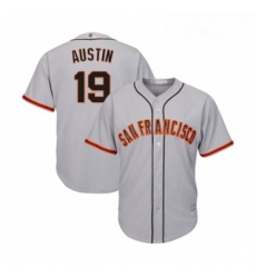 Youth San Francisco Giants 19 Tyler Austin Replica Grey Road Cool Base Baseball Jersey Youth San Francisco Giants 19 Tyler Austin Replica Grey Road Cool Base Baseball Jersey