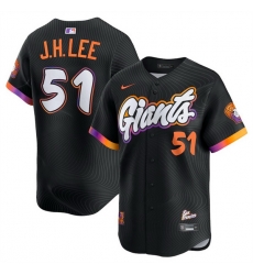 Youth San Francisco Giants 51 Jung Hoo Lee Anthracite 2025 City Connect Limited Stitched Baseball Jersey Youth San Francisco Giants 51 Jung Hoo Lee Anthracite 2025 City Connect Limited Stitched Baseball Jersey
