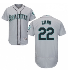 Mens Majestic Seattle Mariners 22 Robinson Cano Grey Road Flex Base Authentic Collection MLB Jersey Mens Majestic Seattle Mariners 22 Robinson Cano Grey Road Flex Base Authentic Collection MLB Jersey