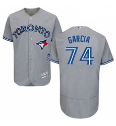 Mens Majestic Toronto Blue Jays 74 Jaime Garcia Grey Road Flex Base Authentic Collection MLB Jersey Mens Majestic Toronto Blue Jays 74 Jaime Garcia Grey Road Flex Base Authentic Collection MLB Jersey