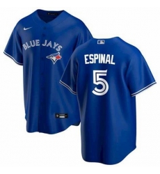 Men's Nike Toronto Blue Jays #5 Santiago Espinal Royal Alternate Jersey