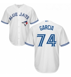 Youth Majestic Toronto Blue Jays 74 Jaime Garcia Authentic White Home MLB Jersey Youth Majestic Toronto Blue Jays 74 Jaime Garcia Authentic White Home MLB Jersey