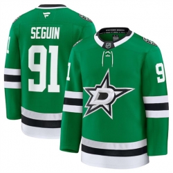 Men Dallas Stars 91 Tyler Seguin Green 2024 25 Home Stitched Hockey Jersey