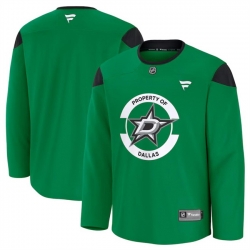 Men Dallas Stars Green 2024 25 Team Practice Stitched Hockey Jersey