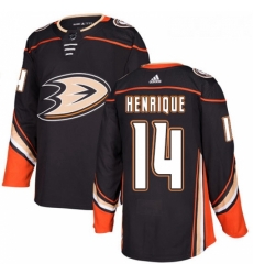 Youth Adidas Anaheim Ducks 14 Adam Henrique Authentic Black Home NHL Jersey 