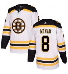 Adidas Boston Bruins 8 Peter Mcnab White Away Authentic Stitched NHL Jersey Adidas Boston Bruins 8 Peter Mcnab White Away Authentic Stitched NHL Jersey