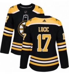 Womens Adidas Boston Bruins 17 Milan Lucic Authentic Black Home NHL Jersey Womens Adidas Boston Bruins 17 Milan Lucic Authentic Black Home NHL Jersey