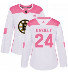 Womens Adidas Boston Bruins 24 Terry OReilly Authentic WhitePink Fashion NHL Jersey Womens Adidas Boston Bruins 24 Terry OReilly Authentic WhitePink Fashion NHL Jersey