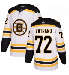 Womens Adidas Boston Bruins 72 Frank Vatrano Authentic White Away NHL Jersey Womens Adidas Boston Bruins 72 Frank Vatrano Authentic White Away NHL Jersey