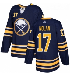 Youth Adidas Buffalo Sabres 17 Jordan Nolan Authentic Navy Blue Home NHL Jersey Youth Adidas Buffalo Sabres 17 Jordan Nolan Authentic Navy Blue Home NHL Jersey