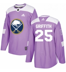 Youth Adidas Buffalo Sabres 25 Seth Griffith Authentic Purple Fights Cancer Practice NHL Jersey Youth Adidas Buffalo Sabres 25 Seth Griffith Authentic Purple Fights Cancer Practice NHL Jersey