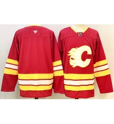 Men Calgary Flames Blank Red 2024 25 Stitched Hockey Jersey Men Calgary Flames Blank Red 2024 25 Stitched Hockey Jersey