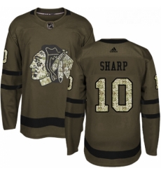 Youth Adidas Chicago Blackhawks 10 Patrick Sharp Authentic Green Salute to Service NHL Jersey Youth Adidas Chicago Blackhawks 10 Patrick Sharp Authentic Green Salute to Service NHL Jersey