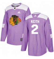 Youth Adidas Chicago Blackhawks 2 Duncan Keith Authentic Purple Fights Cancer Practice NHL Jersey Youth Adidas Chicago Blackhawks 2 Duncan Keith Authentic Purple Fights Cancer Practice NHL Jersey