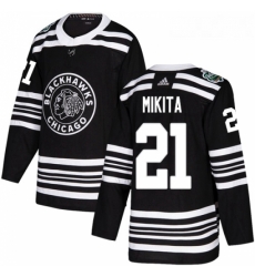 Youth Adidas Chicago Blackhawks 21 Stan Mikita Authentic Black 2019 Winter Classic NHL Jersey Youth Adidas Chicago Blackhawks 21 Stan Mikita Authentic Black 2019 Winter Classic NHL Jersey