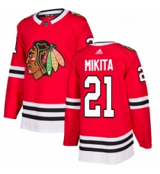 Youth Adidas Chicago Blackhawks 21 Stan Mikita Authentic Red Home NHL Jersey Youth Adidas Chicago Blackhawks 21 Stan Mikita Authentic Red Home NHL Jersey