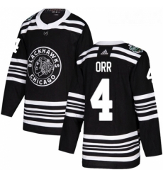 Youth Adidas Chicago Blackhawks 4 Bobby Orr Authentic Black 2019 Winter Classic NHL Jersey Youth Adidas Chicago Blackhawks 4 Bobby Orr Authentic Black 2019 Winter Classic NHL Jersey