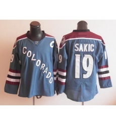 Colorado Avalanche 19 Joe Sakic Blue Jersey Colorado Avalanche 19 Joe Sakic Blue Jersey