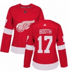 Womens Adidas Detroit Red Wings 17 David Booth Authentic Red Home NHL Jersey Womens Adidas Detroit Red Wings 17 David Booth Authentic Red Home NHL Jersey