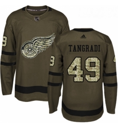 Youth Adidas Detroit Red Wings 49 Eric Tangradi Authentic Green Salute to Service NHL Jersey Youth Adidas Detroit Red Wings 49 Eric Tangradi Authentic Green Salute to Service NHL Jersey