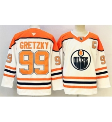 Men Edmonton Oilers 99 Wayne Gretzky White Orange 2024 25 With C Patch Heritage Classic Primegreen Stitched Jersey Men Edmonton Oilers 99 Wayne Gretzky White Orange 2024 25 With C Patch Heritage Classic Primegreen Stitched Jersey